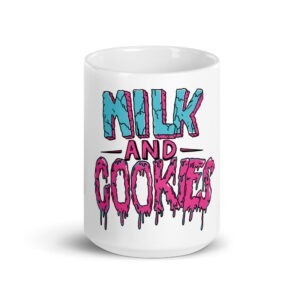 Milk x CookiesWhite glossy mug